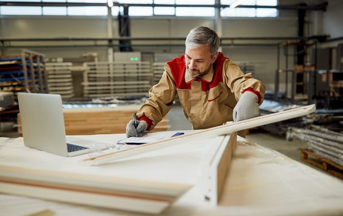 trazabilidad en fábricas de muebles