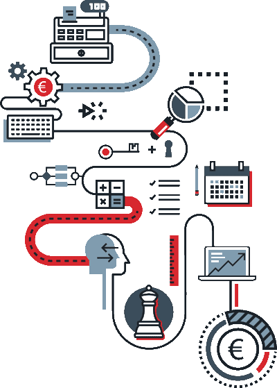 Contadoc programa ERP de contabilidad Ícone de software contábil