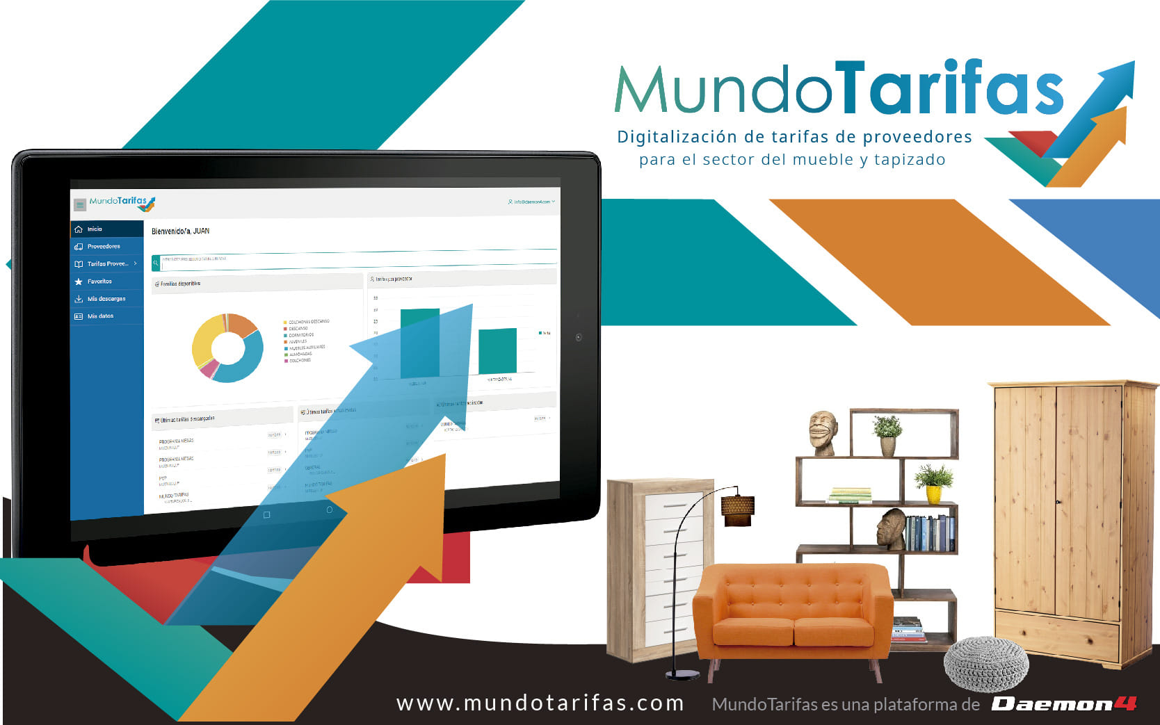 MundoTarifas: el nuevo portal online de tarifas de proveedores del mueble