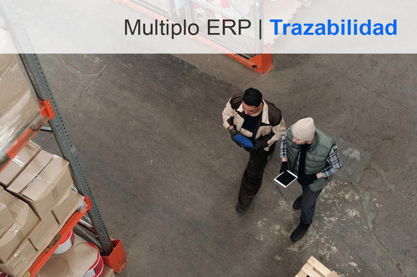 módulo trazabilidad para software Múltiplo ERP