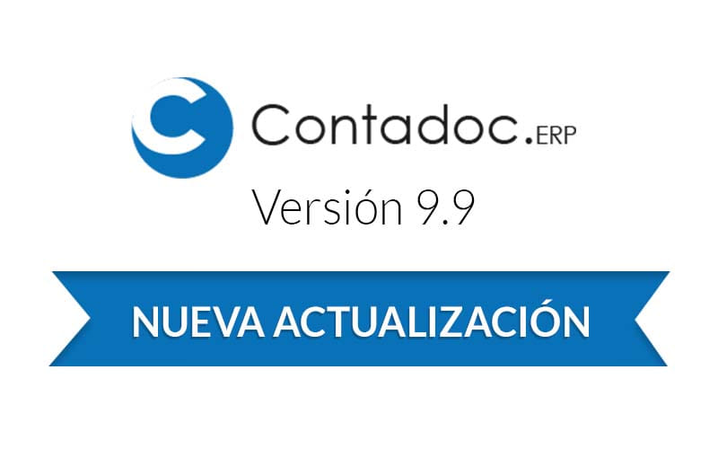 Nueva versión de Contadoc 9.9 ya disponible